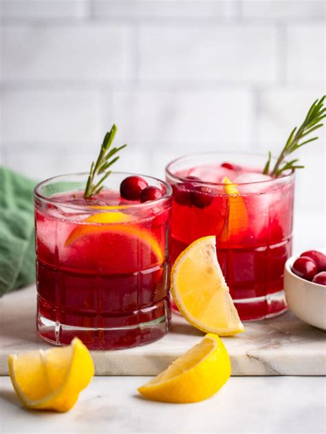 Cranberry Gin Cocktail Dietitian Debbie Dishes