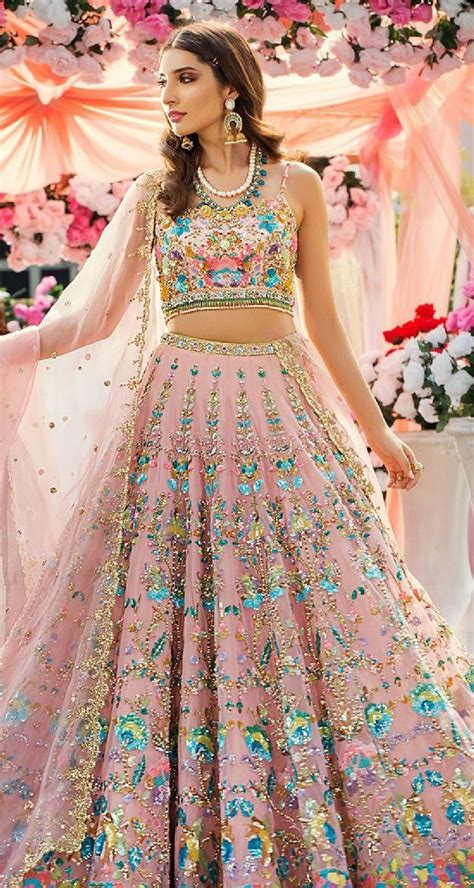 Heavy Lehenga Indian Bridal Dress Wedding Lehenga Designs Indian