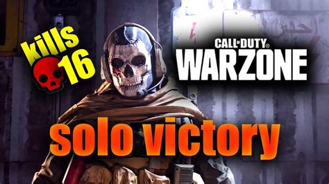 Call Of Duty Warzone Solo Victory Gameplay Youtube