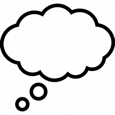 √ Thought Cloud Png