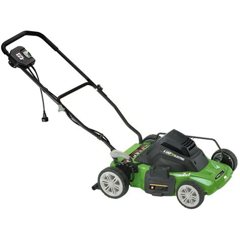 Earthwise 14 In 120 Volt Corded Electric Lawn Mower 50214 The Home Depot
