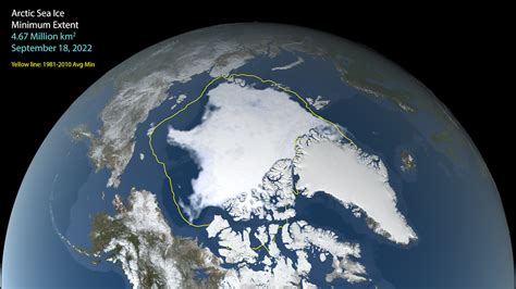 2022 Arctic Summer Sea Ice Tied For 10th Lowest On Record Climate
