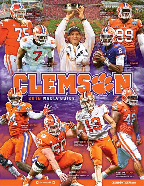 Clemson Football Media Guide By Clemson Tigers Issuu