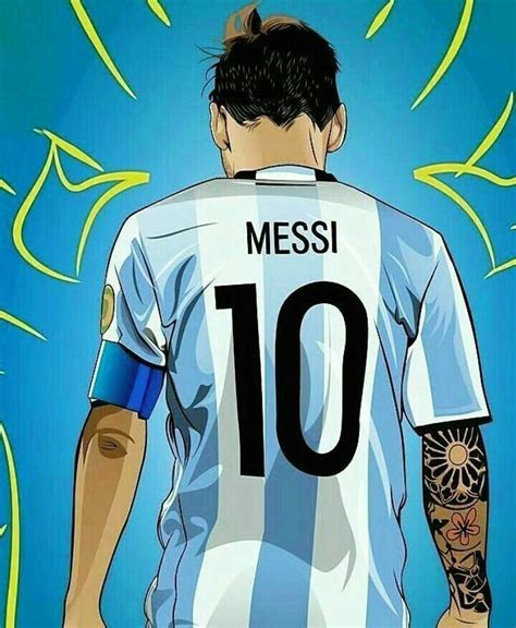 Youtube Messi Dibujo Messi Argentina Jugadores De Fútbol
