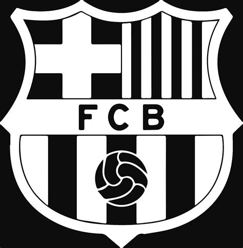 Barcelona Fc Black And White