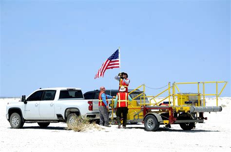 White Sands Missile Range Preps For The Landing And Recovery Of The Cst