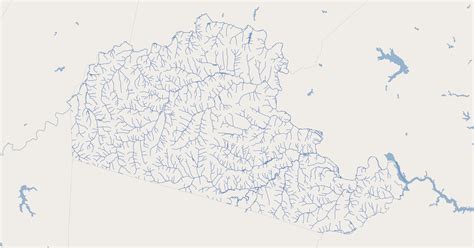 Amelia County Virginia Waterlines Gis Map Data Amelia County