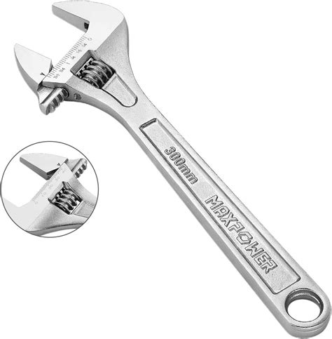 Maxpower Heavy Duty Adjustable Wrench 12 Inch Adjustable Shifter
