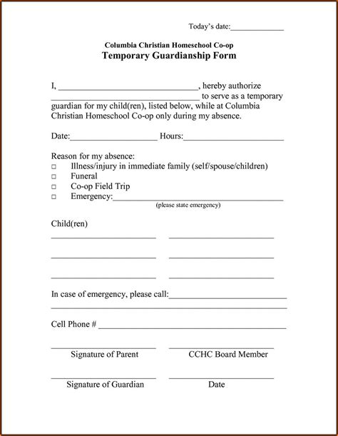 Guardianship Forms Florida Form Resume Examples 76yggb0yol