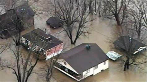 Parts Of Indiana Experience The Worst Flooding In Nearly 50 Years Video