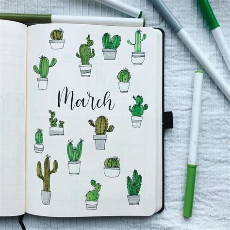 32 Best March Bullet Journal Cover Page Ideas Bliss Degree In 2020
