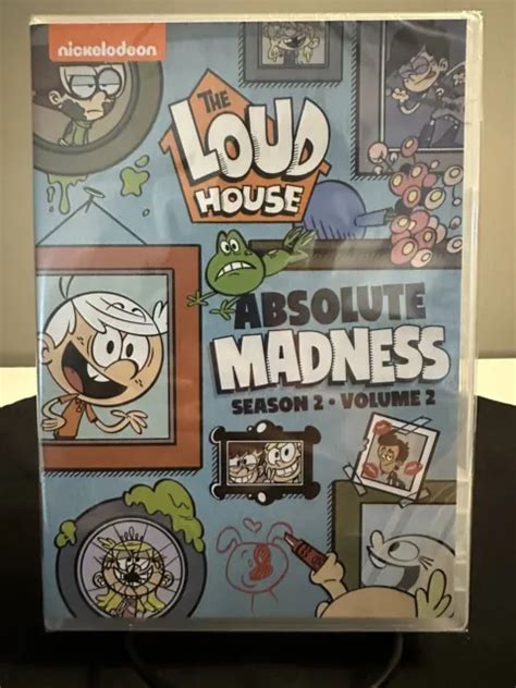 The Loud House Absolute Madness Saison 2 Volume 2 Dvd Neuf Disque Animation Famille Eur 2713
