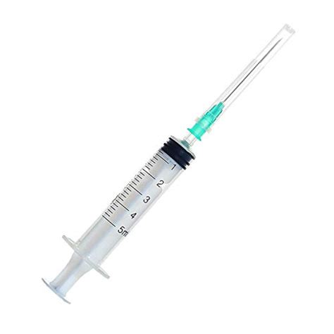 Buy 20pack 5mlcc 21g Syringes With Needlesveterinary Disposable