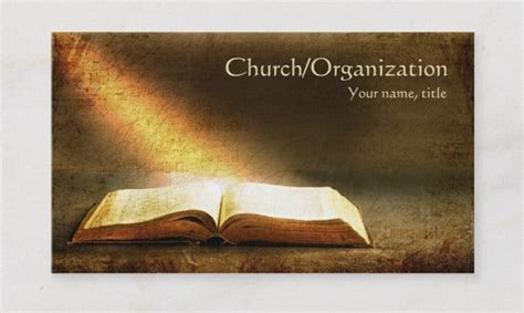 17 Best Church Business Card Templates In Pdf Doc
