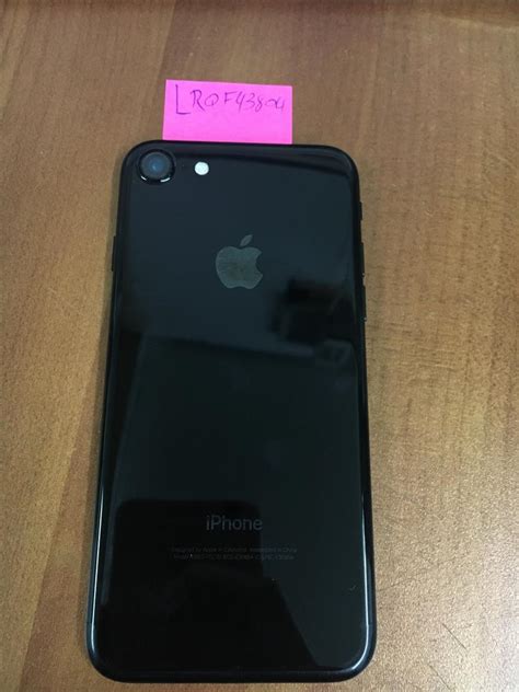 Apple Iphone 7 Unlocked Jet Black 128gb A1660 Lrqf43804 Swappa