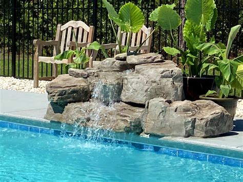 How To Build A Pool Waterfall Encycloall