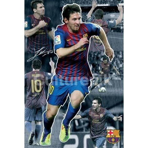 Fc Barcelona Lionel Messi Collage 2011