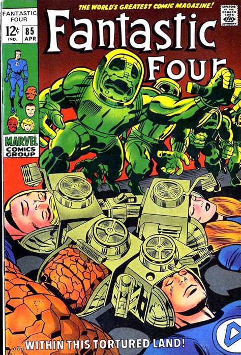 Fantastic Four 85 Jack Kirby Art And Cover Pencil Ink