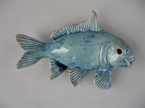 Clay Sculptures Of Fish