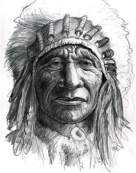Native American Sketch At Explore Collection Of
