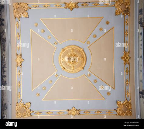 Ceiling Artwork Outside The Gate Of Felicity At Topkapi Palace In