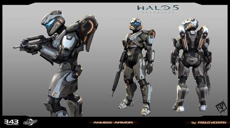 Artstation Halo 5 Guardians Anubis Armor