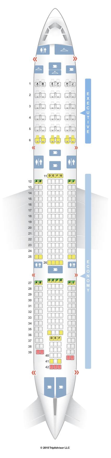 Seatguru Seat Map Tap Portugal Airbus A340 300 343