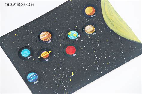Easy Solar System Craft For Kids The Crafting Chicks