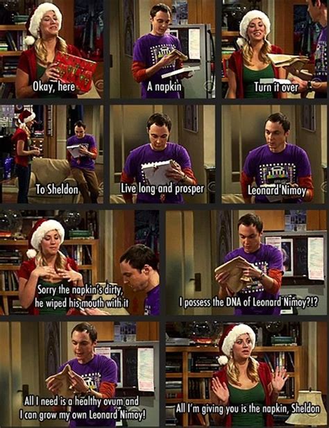Funny Big Bang Theory Scene With Sheldon And Penny ℬ Big Bang Theory