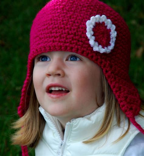 Girls Earflapaviator Winter Hat By Gurlystuff Hats