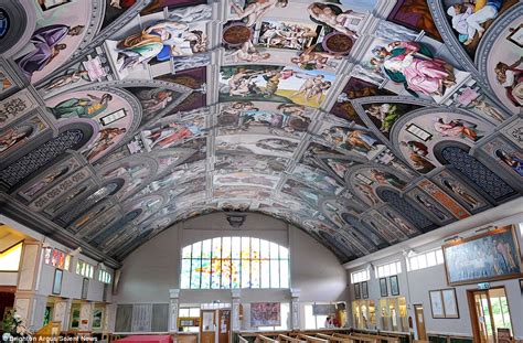 But the chapel also has paintings on the walls by such famous artists as botticelli. The world's only replica of Sistine Chapel is in Sussex ...