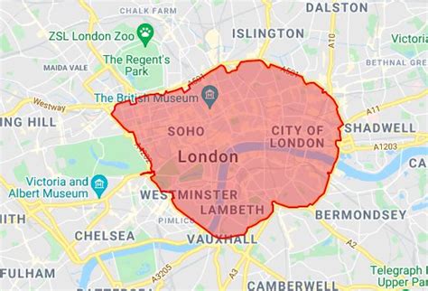 Congestion Charge Changes Explained London Zone Map New Rules On