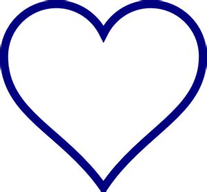 Choose from 63000+ lineart heart graphic resources and download in the form of png, eps, ai or psd. Blue Line Heart Outline Clip Art at Clker.com - vector ...
