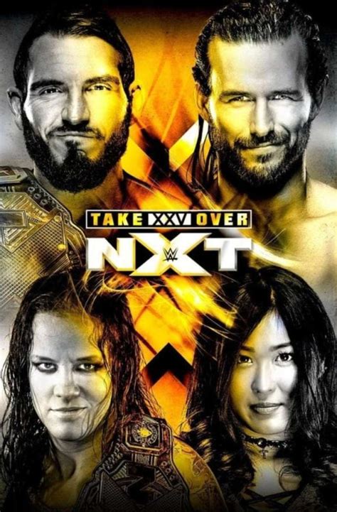 Photo First Look At The Wwe Nxt Takeover Xxv Poster Wrestling News