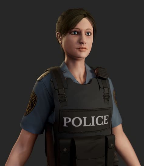 Artstation Police Woman