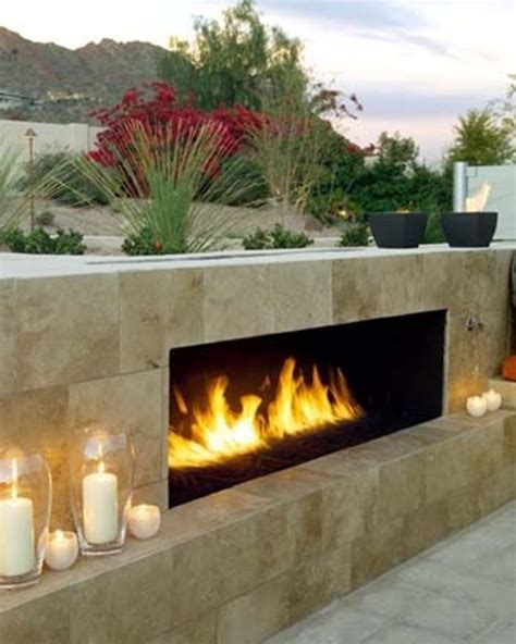 Outdoor Fireplace Phoenix Az Photo Gallery Landscaping Network