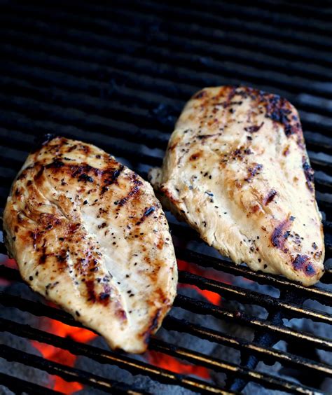 Skinless, boneless chicken breast halves, garlic, honey, lime juice and 2 more. Perfect Skinless Boneless Grilled Chicken - Simply Sated