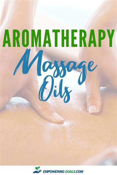 Essential Oils For Massage Recipes Aromatherapy Massage Oils Essential Oils For Massage