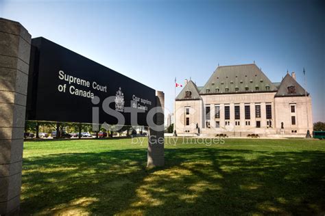 Supreme Court Of Canada Ottawa Ontario Stock Photo Royalty Free