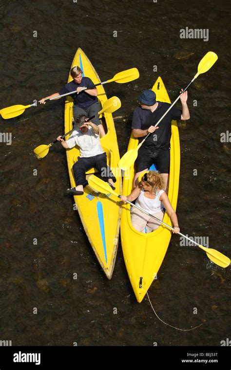 Canoes On Water Hi Res Stock Photography And Images Alamy