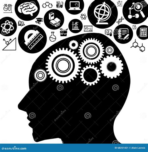 Science Mind Stock Illustration Illustration Of Brain 68251421