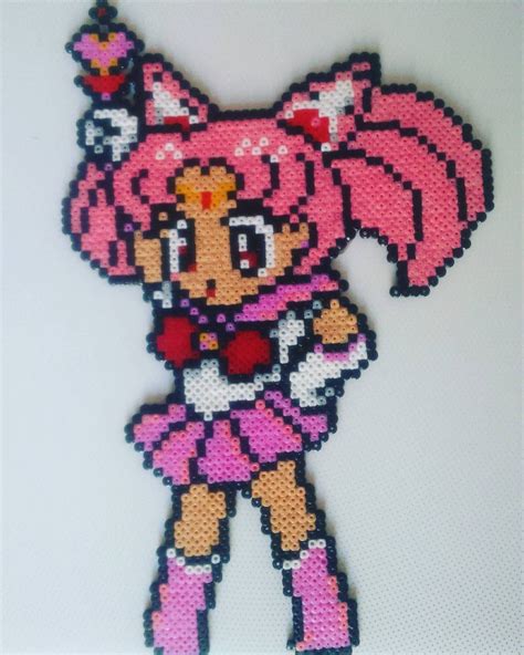 Chibiusa Sailor Moon Perler Beads By Chibiisland Sailor Moon
