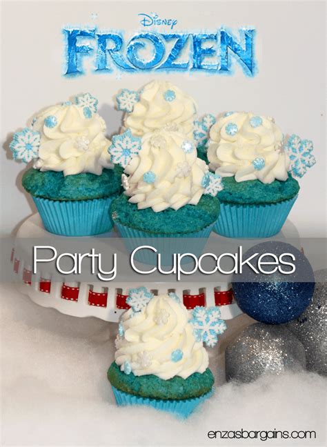 Disneys Frozen Cupcakes Inspired By Elsa And Olaf