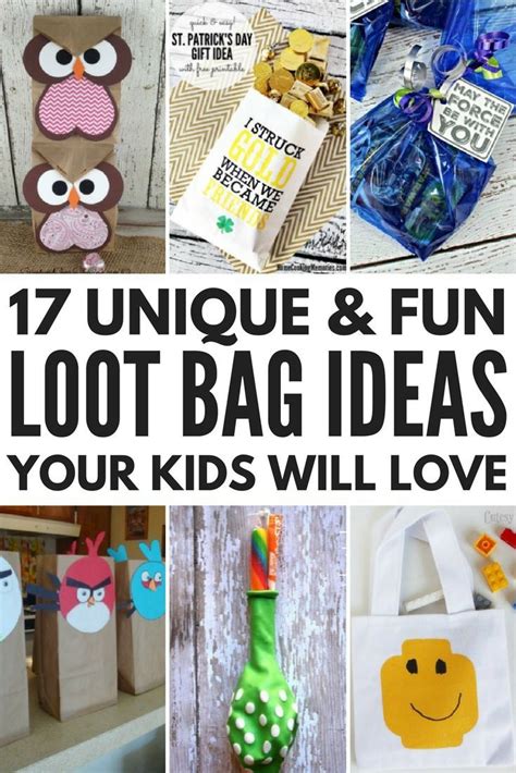 17 Unique Party Goodie Bag Ideas Your Kids Will Absolutely Love Party