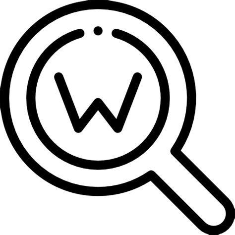 Wiki Detailed Rounded Lineal Icon