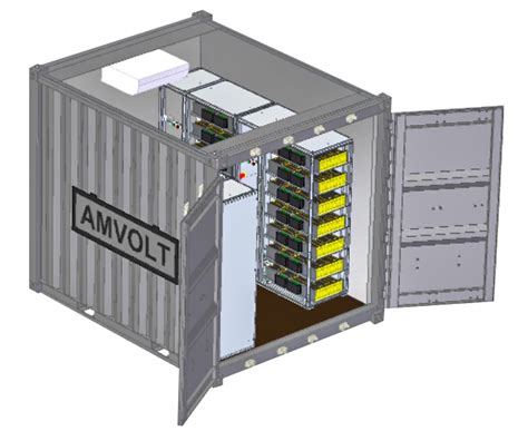Amvoltenergy Meet The High Capacity Modular Battery Containers Bess Produced In Europe