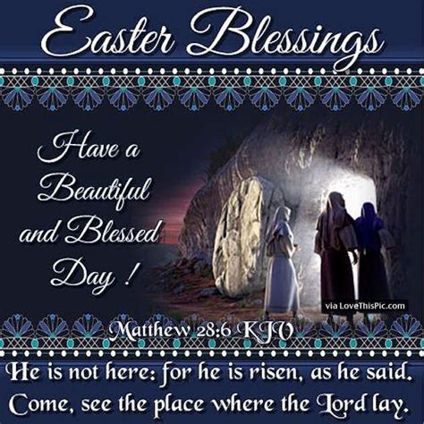 Easter Blessings Good Morning Pictures Photos And Images For Facebook