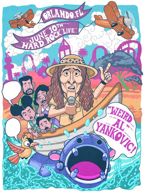 Artstation Weird Al Yankovic Tour Poster