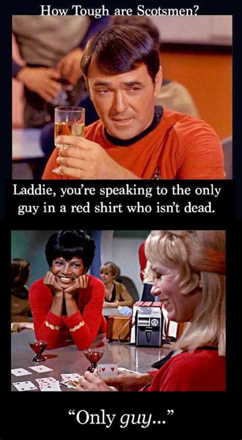 Red Shirt Star Trek Funny Dump A Day