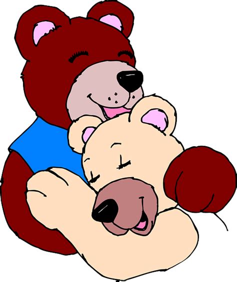 cartoon bear hug clipart best